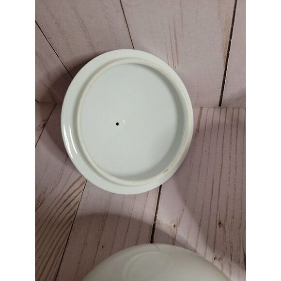 Mid Mod MIKASA PIVOTAL TANGENTS ORANGE Sugar Bowl & Lid CREAMER Ben Seibel VTG - Picture 8 of 11